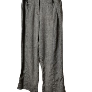 Linen capri pants